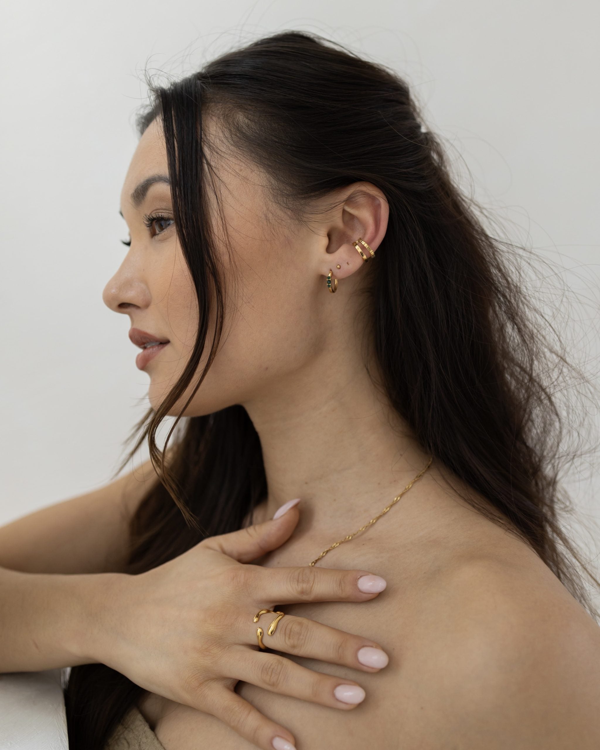 Ear cuff double