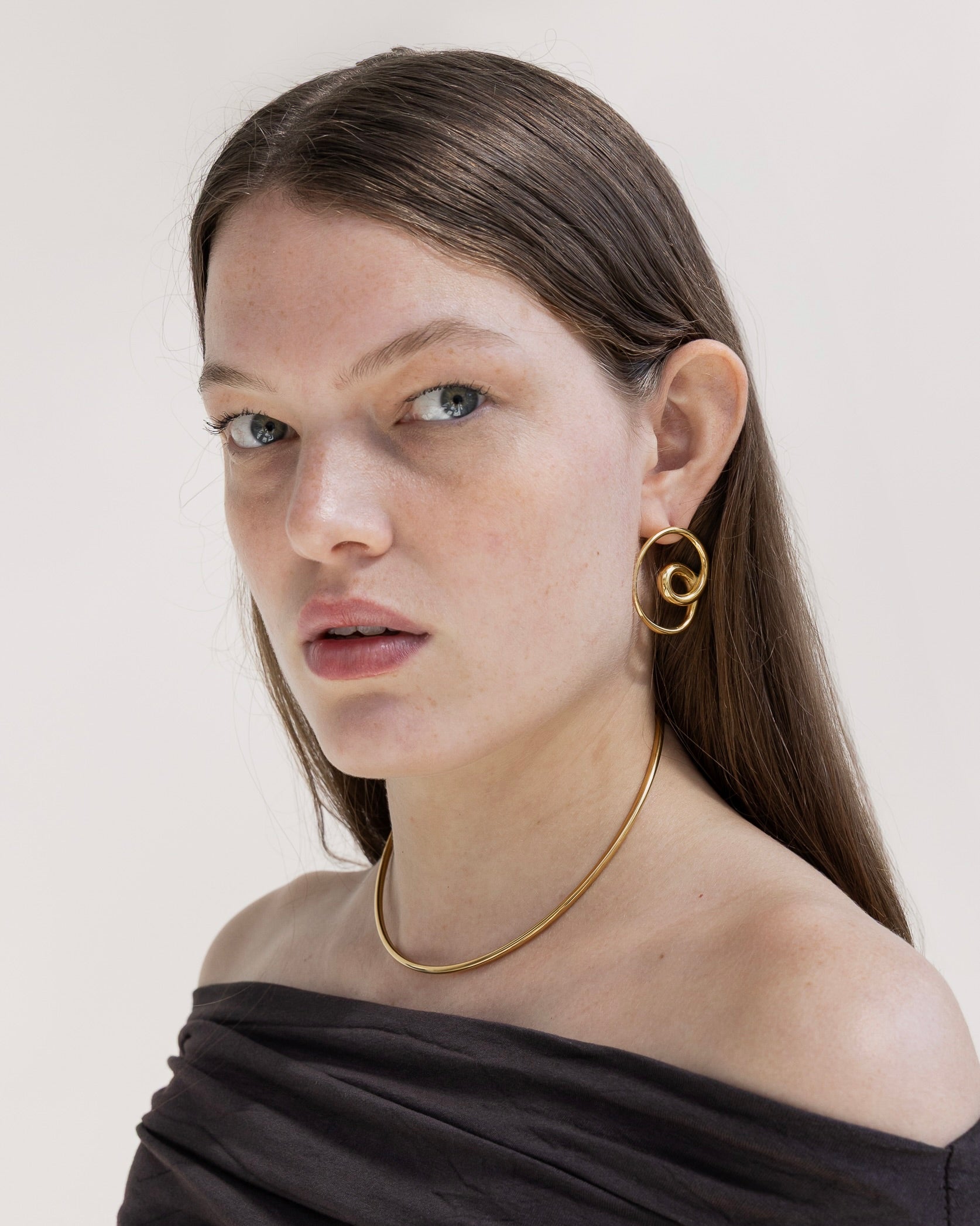 Curls earrings