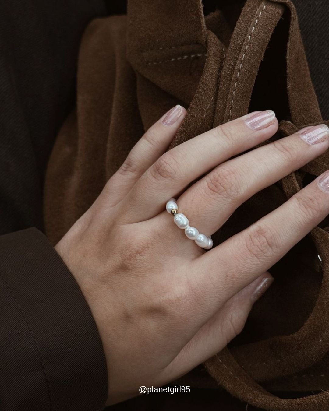 Touch of gold ring