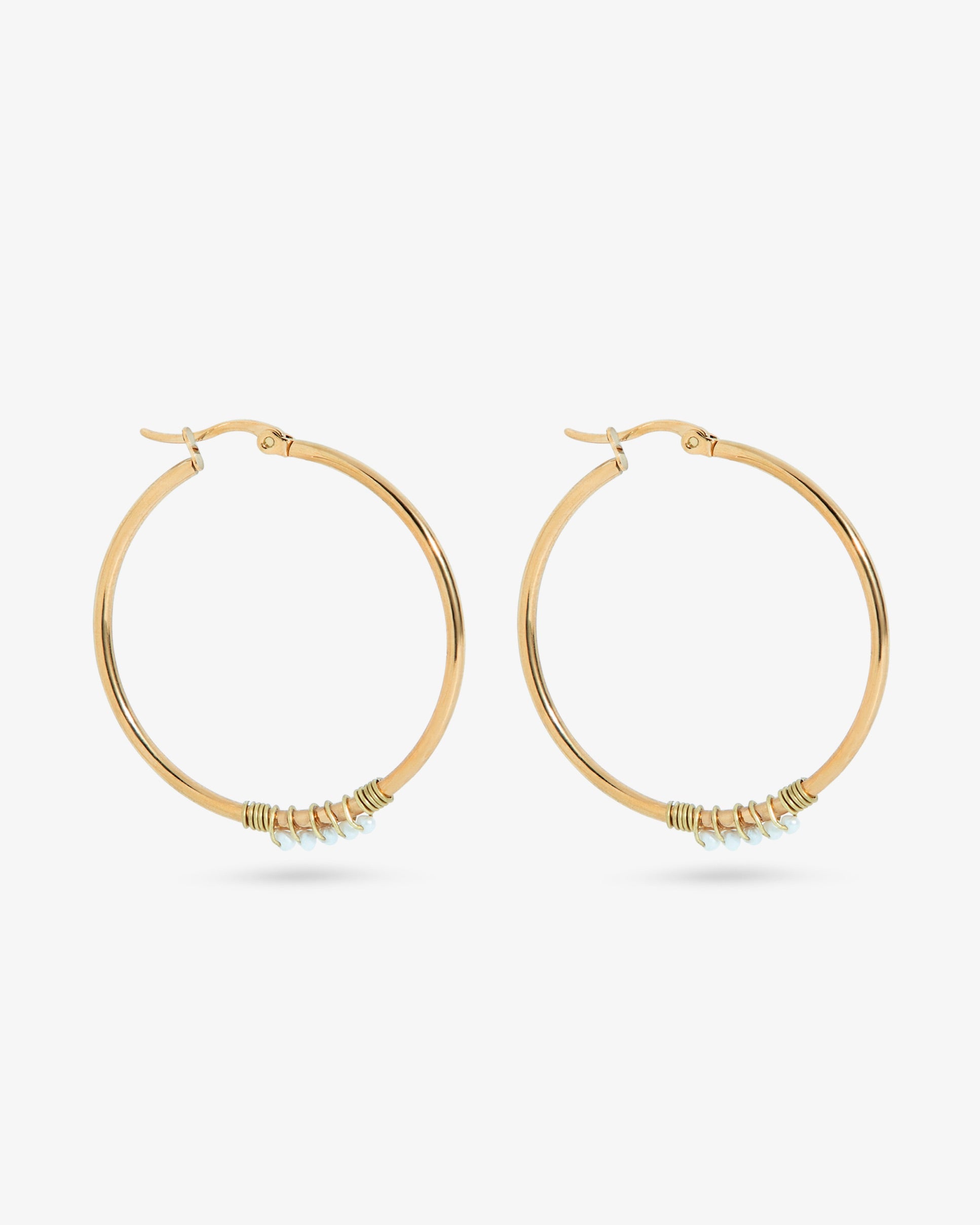 The pearl hoops