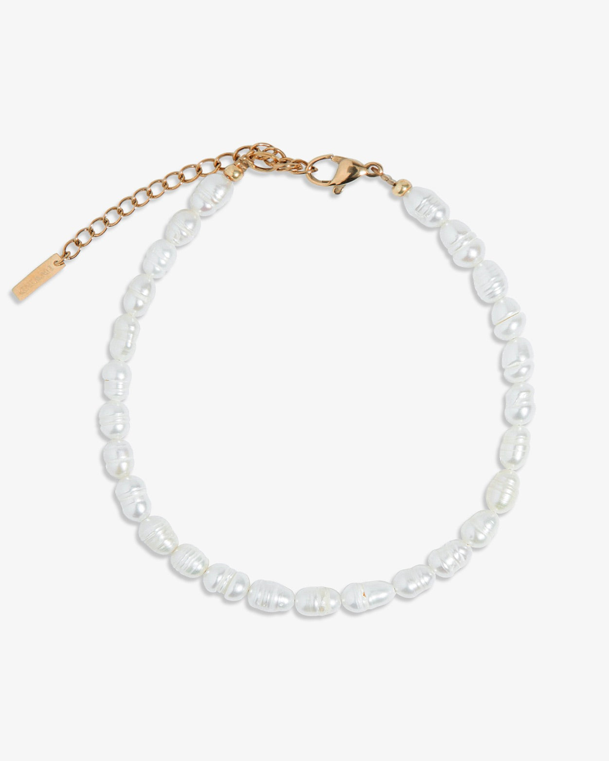 The classic pearl anklet